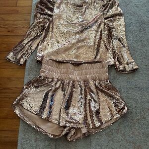TCEC Gold Sequin Ensemble